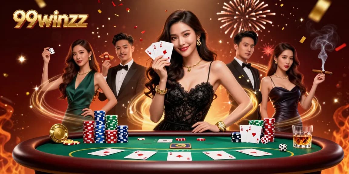 Experience exciting wins at 99winzz with a stylish casino atmosphere and poker thrills.