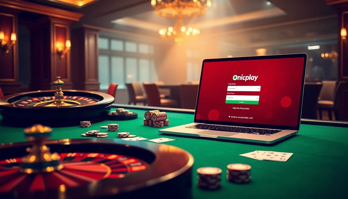Engage with the Onicplay login for an upscale online gambling experience.