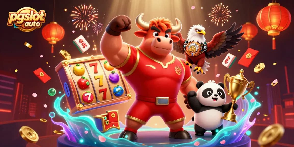 Experience thrilling wins with pgslot auto vibrant casino scene featuring jackpot moments.