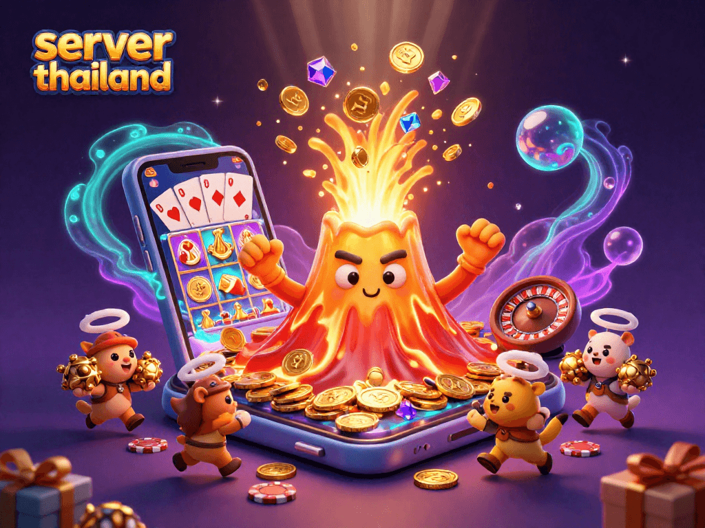 Experience thrilling wins with server thailand in an exciting casino scene filled with treasures.