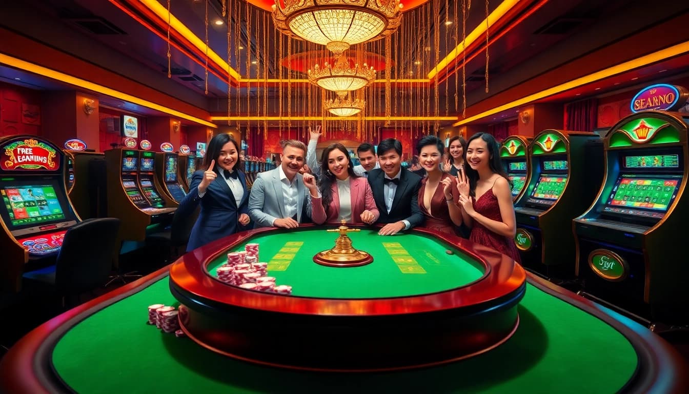 Experience exhilarating gambling action at https://rr88co.net/ with vibrant casino games and joyous players.