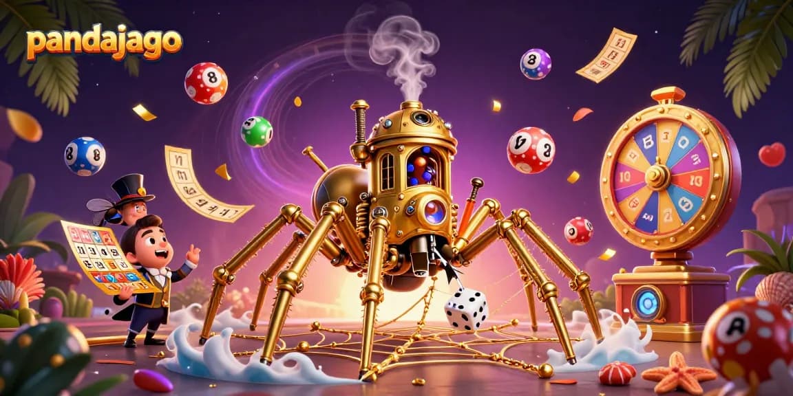 Menangkan jackpot di pandajago dengan strap dan tiket emas dalam suasana permainan penuh warna dan energi.