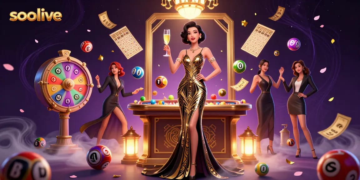 Socolive offers vibrant live gambling experiences with elegant visuals and dynamic game elements.