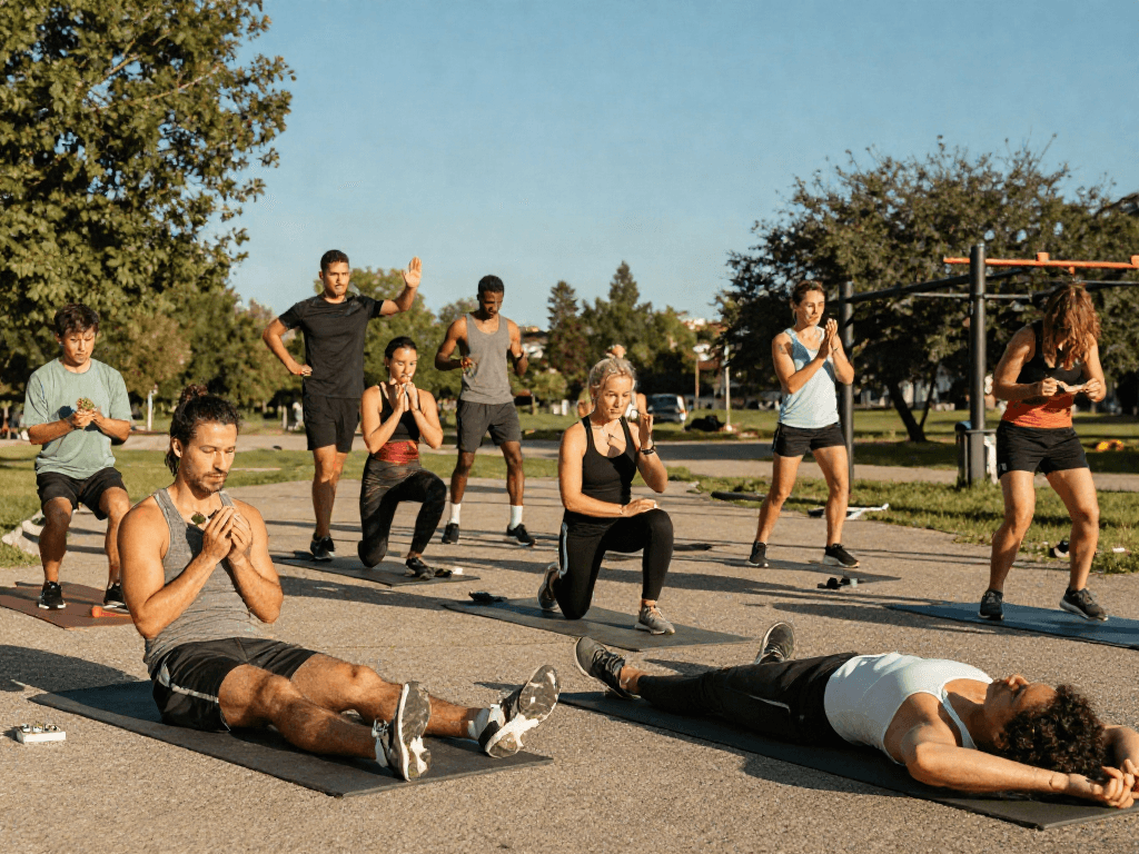 CBD Blüten für Sportler unterstützen das Wohlbefinden während des Trainings im Freien.