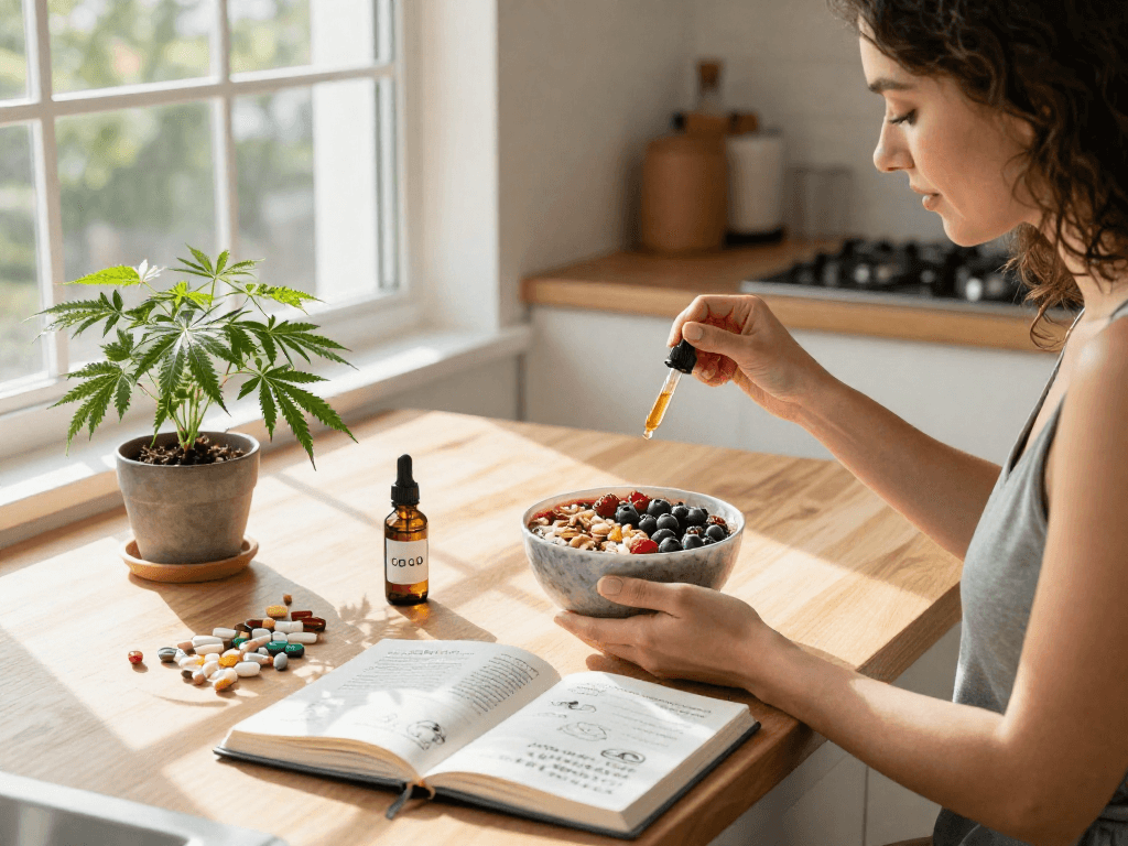 Experience online dispensary delivery with premium CBD oil and natural wellness products, creating health-focused routines.