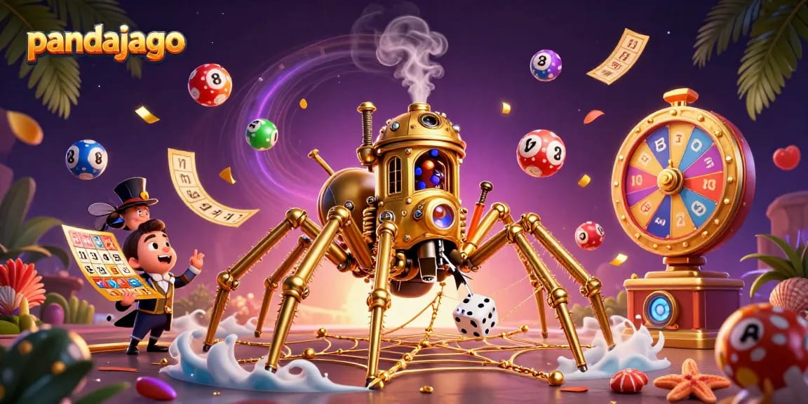 Menangkan jackpot di pandajago dengan strap dan tiket emas dalam suasana permainan penuh warna dan energi.