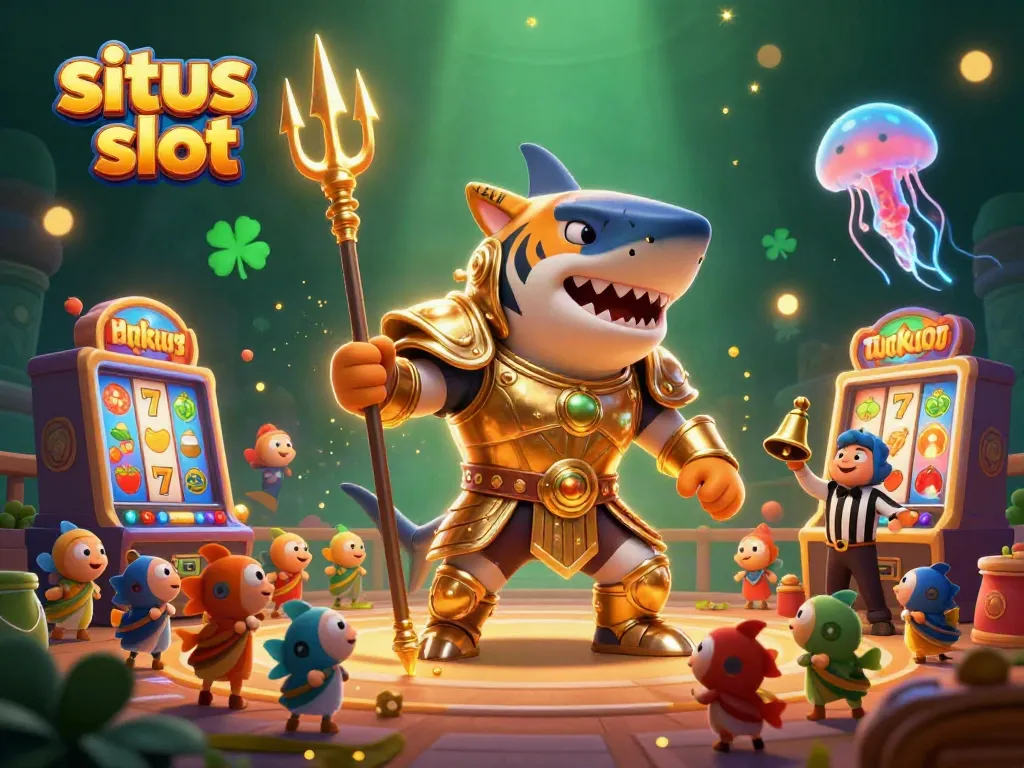 Menangkan permainan di situs slot dengan ilustrasi slot 3D yang penuh warna.