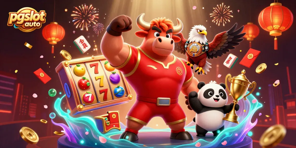 Experience thrilling wins with pgslot auto vibrant casino scene featuring jackpot moments.