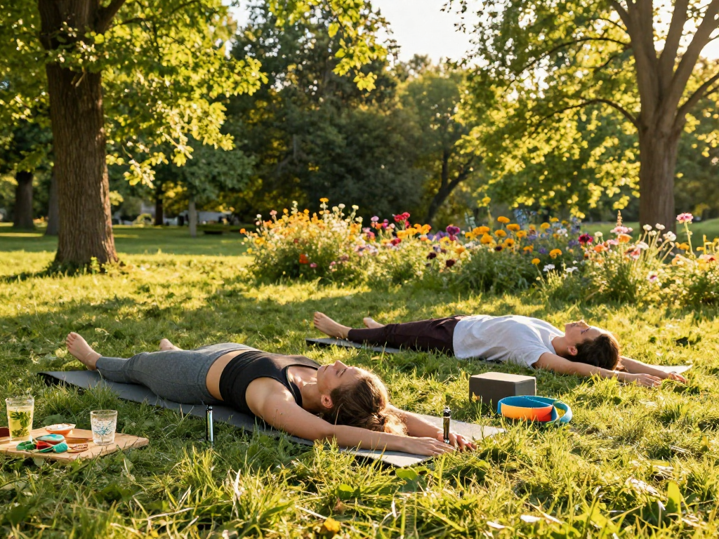 jungle boys vape enhancing wellness outdoors with CBD products in natural park setting