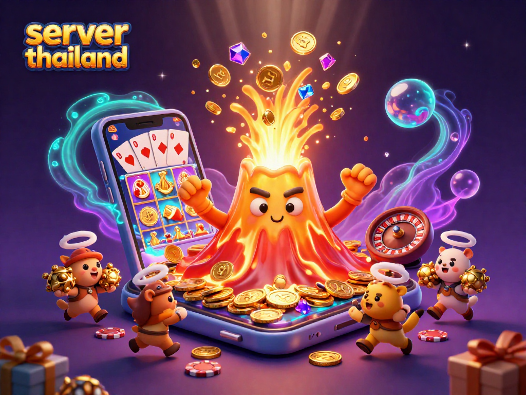 Experience thrilling wins with server thailand in an exciting casino scene filled with treasures.