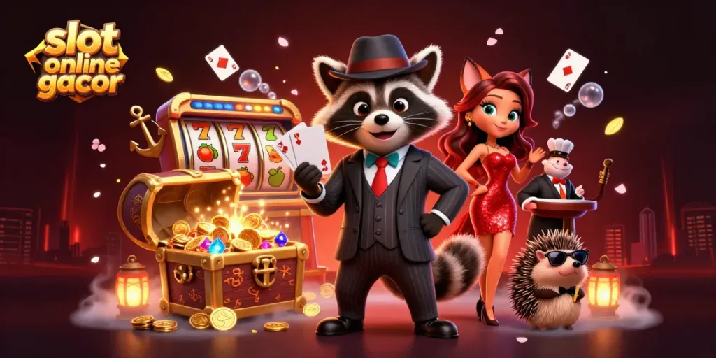Engage with slot online gacor and discover dynamic gaming moments in a vibrant 3D carnival.