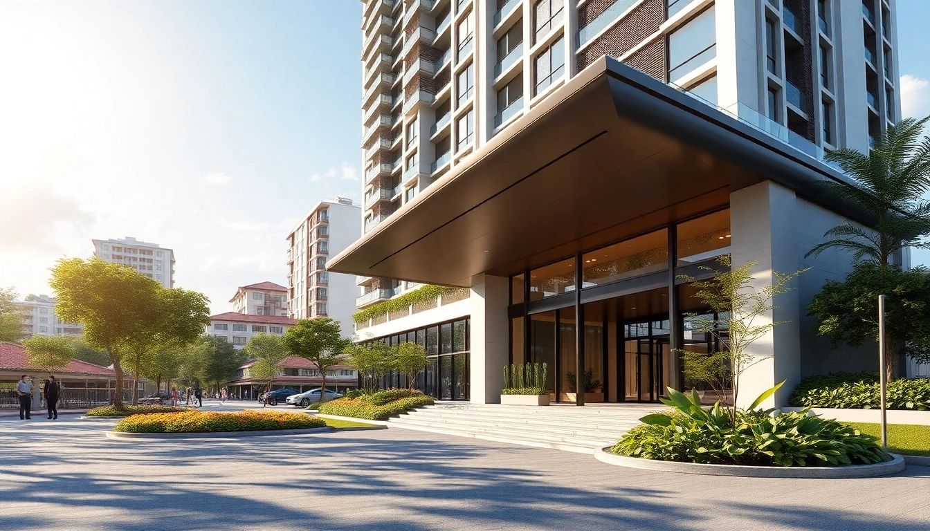 View of Tampines St 95 EC showcasing modern architecture and lush surroundings.