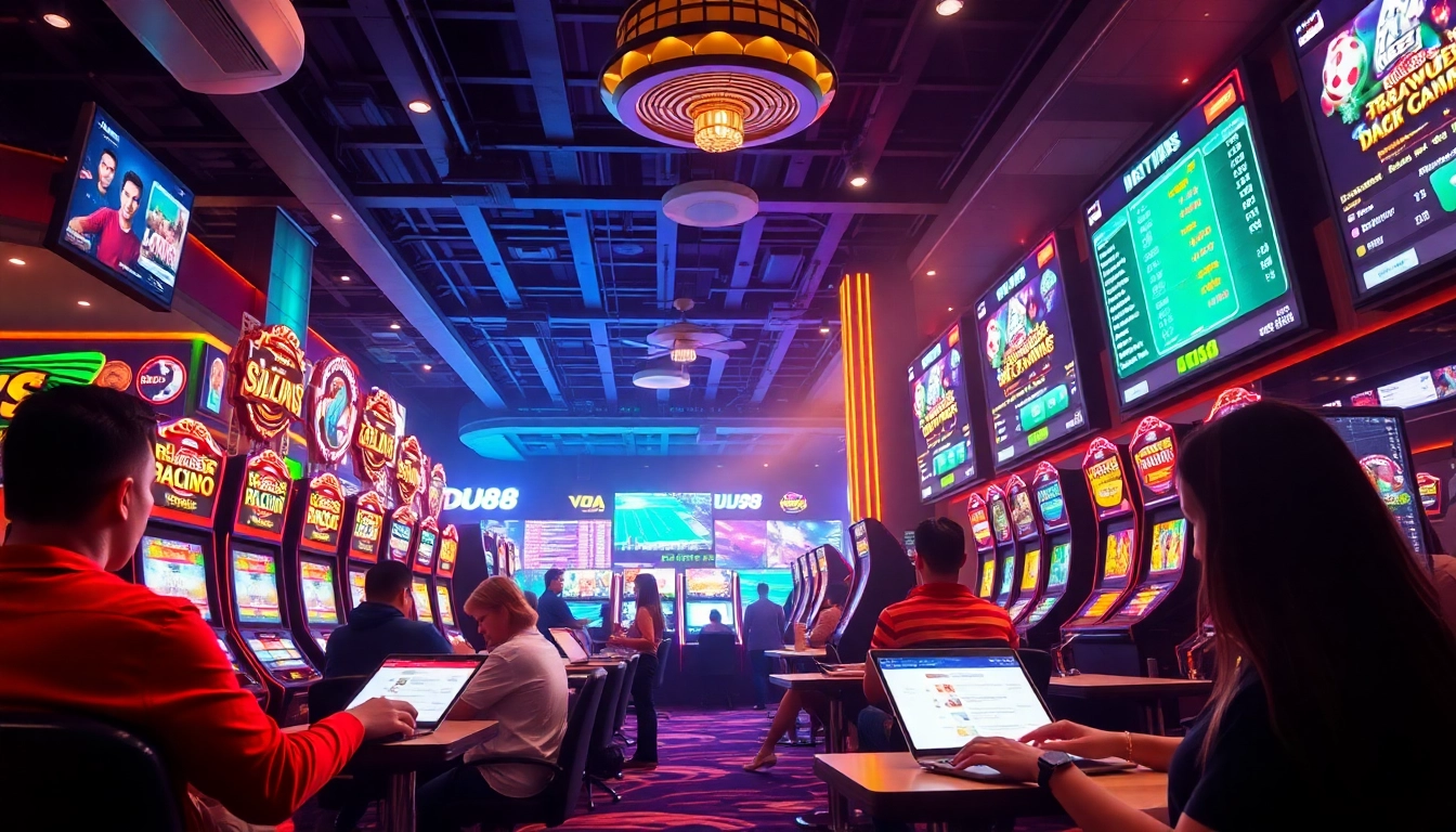 Experience the thrill of online gaming at https://du88.cx/ with vibrant visuals and engaging atmosphere.
