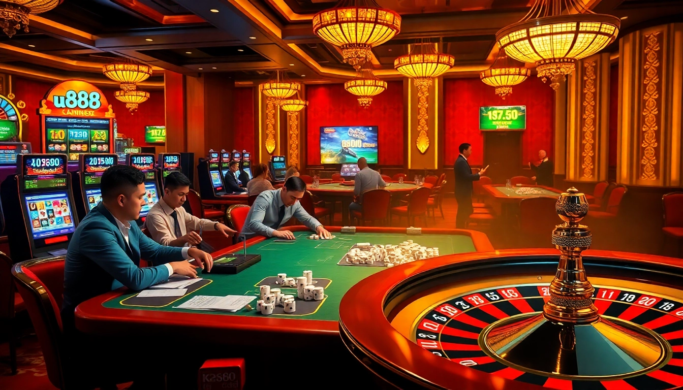 Experience the thrill of u888 online casino with vibrant games and high-stakes excitement.